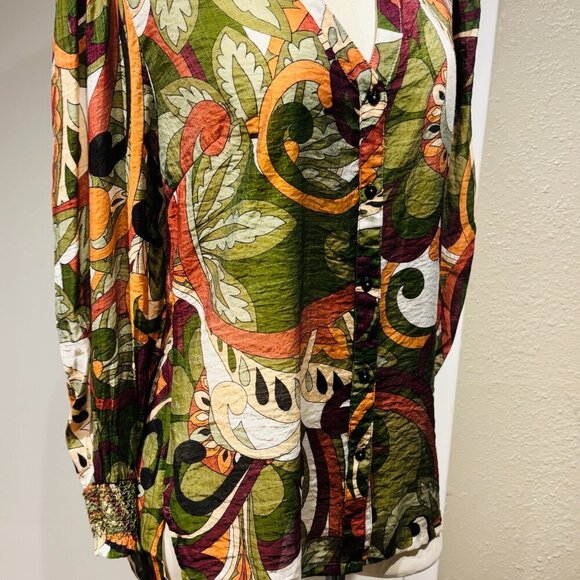 Paparazzi blouse nwt button up formal trendy - Picture 3 of 16